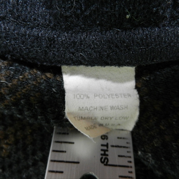 Vintage Kuhl Alf Fleece Jacket Size Small Aztec Hike Trail USA 90s - Picture 7 of 10